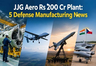 JJG Aero Rs 200 Cr Plant: 5 Defense Manufacturing News Industry Outlook 